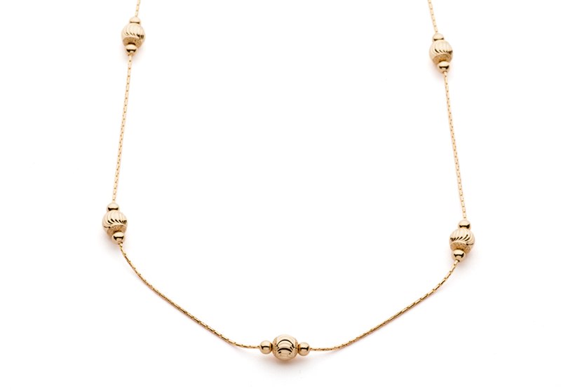 06670 Колье Au 585