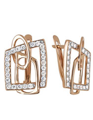 2М-002 Серьги Au 585