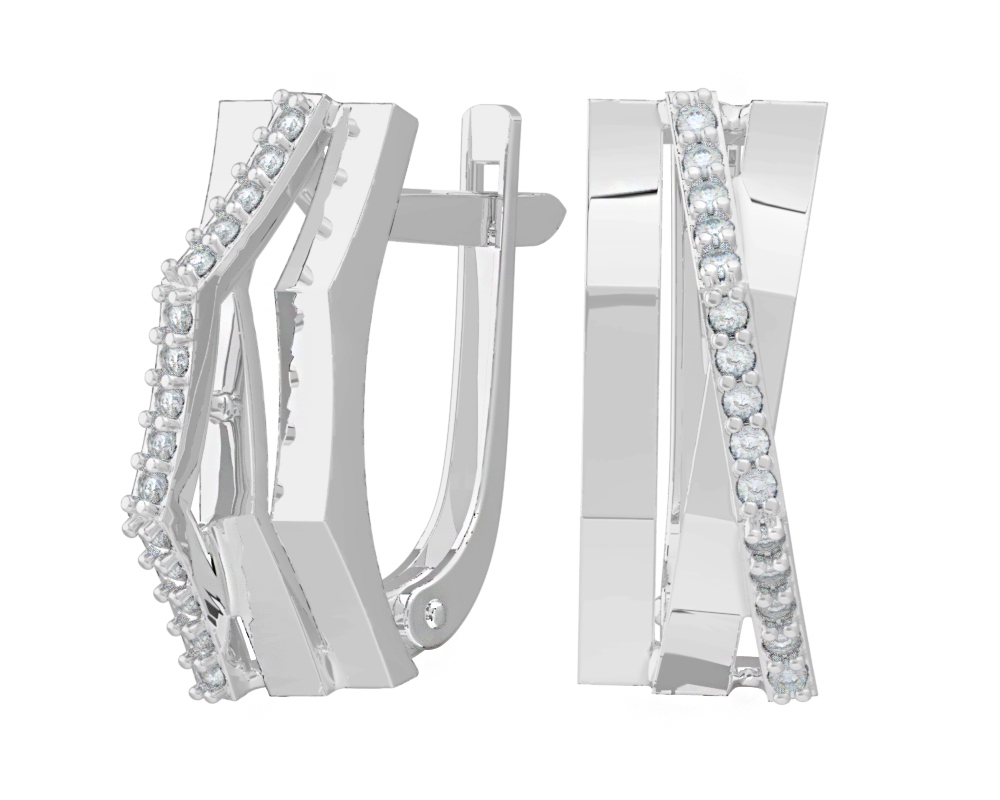 2101560-00775 Серьги Ag 925