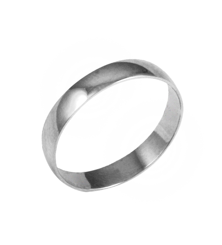 80004 Кольцо обручальное Ag 925
