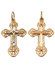 4-0098-001 Крест Au 585