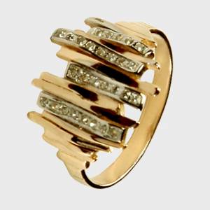 к154 Кольцо Au 585