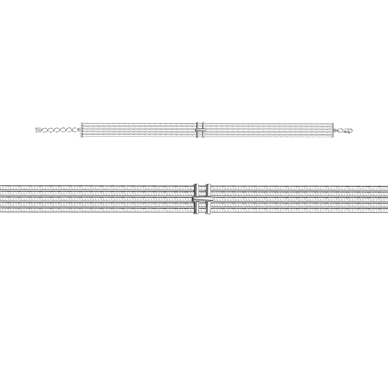 с770702 Браслет Ag 925