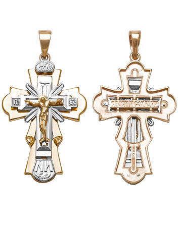 4-0864-000 Крест Au 585