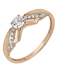 1-4862-001 Кольцо Au 585