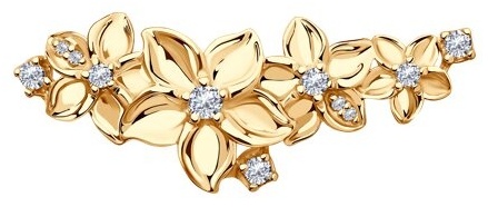 93-140-01637-1 Брошь Ag 925