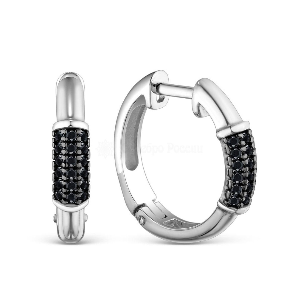 С-7268рчр216 Серьги Ag 925