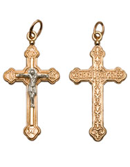 4-0142-000 Крест Au 585