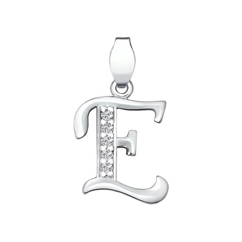 94030452 Подвеска буква Ag 925
