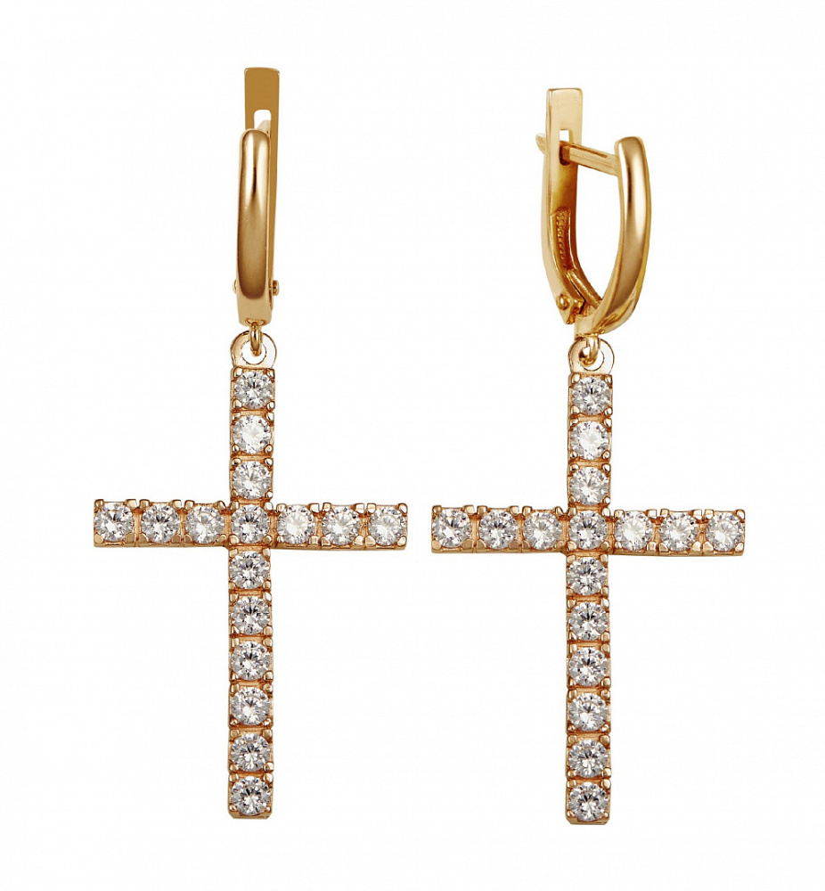 73278 Серьги Au 585