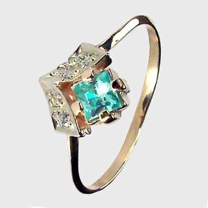 к114 Кольцо Au 585