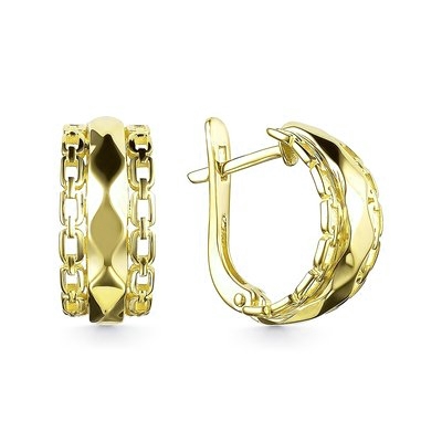 с4675л Серьги Au 585