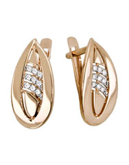 2-3309-001 Серьги Au 585