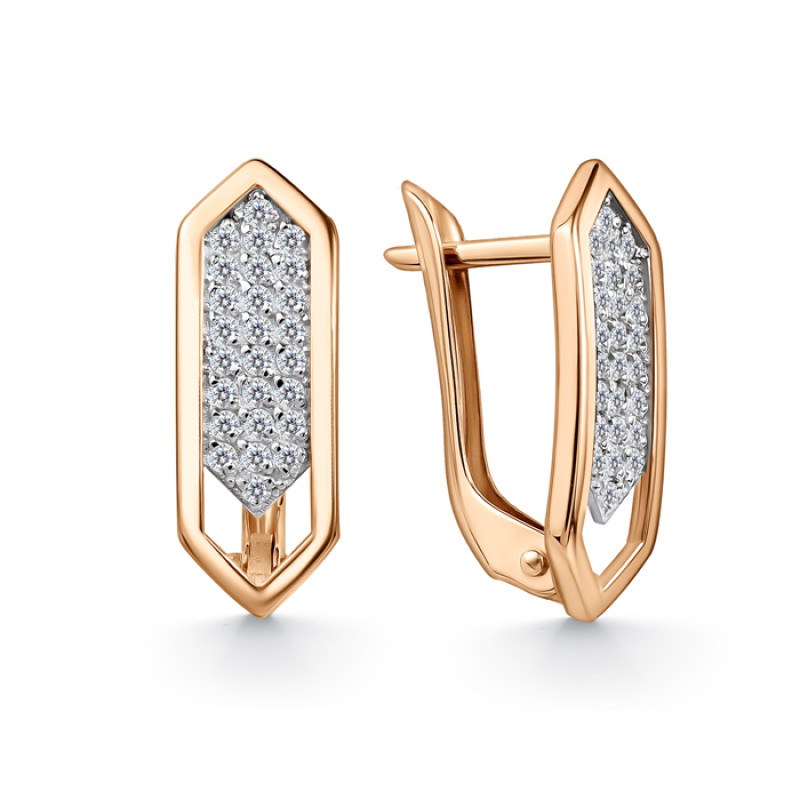 023536 Серьги Au 585