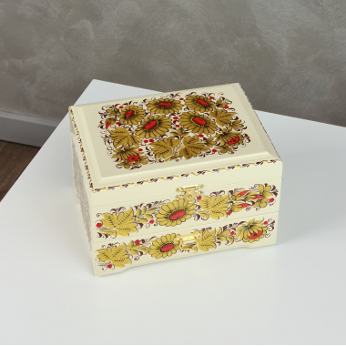 Р59м Шкатулка деревянная