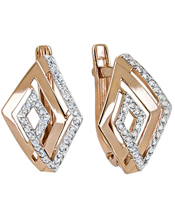 2-4183-001 Серьги Au 585