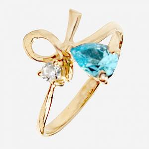 к306 Кольцо Au 585