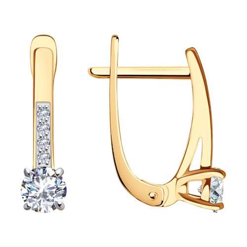 0200173 Серьги Au 585