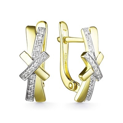 с4751л Серьги Au 585