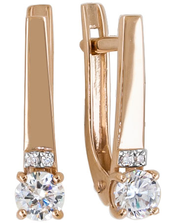 2-4131-001 Серьги Au 585