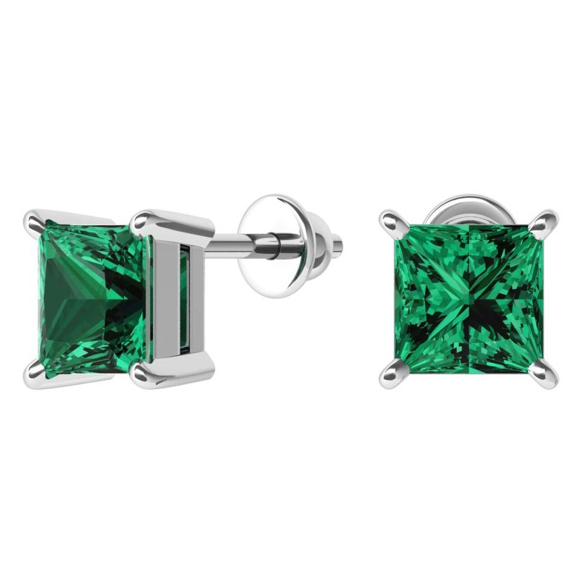 6001600-03615 Серьги пусеты Ag 925