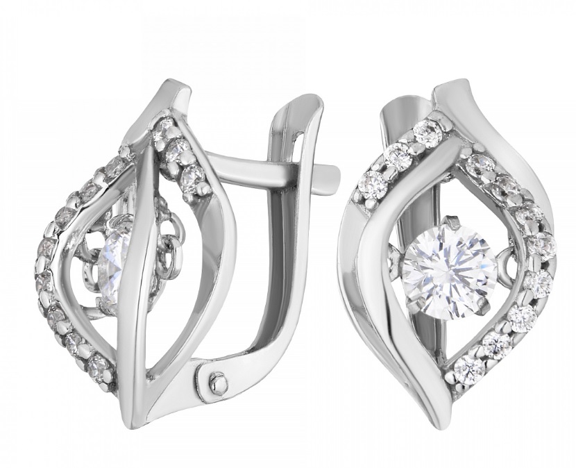 2127886,9 Серьги Ag 925