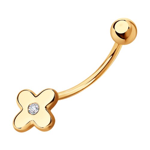 060219 Пирсинг в пупок Au 585