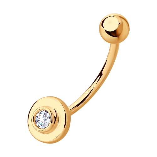 060212 Пирсинг в пупок Au 585