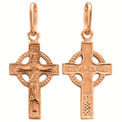 кр0041 Крест Au 585