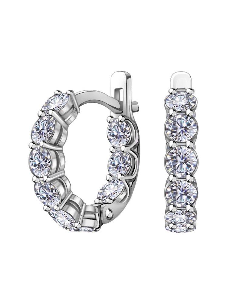 0201735-00775 Серьги Ag 925