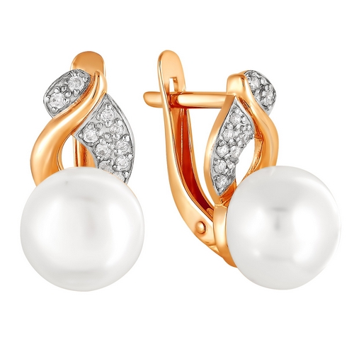 290-1-623Р Серьги Au 585