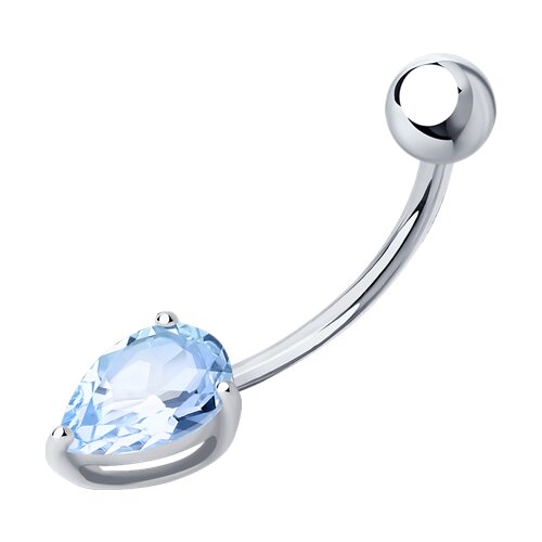 94060068 Пирсинг в пупок Ag 925