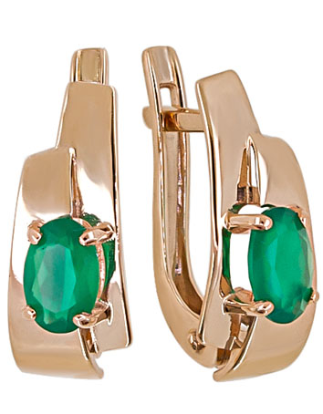 2-4238-001 Серьги Au 585