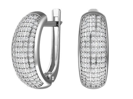 2100727-00775 Серьги Ag 925