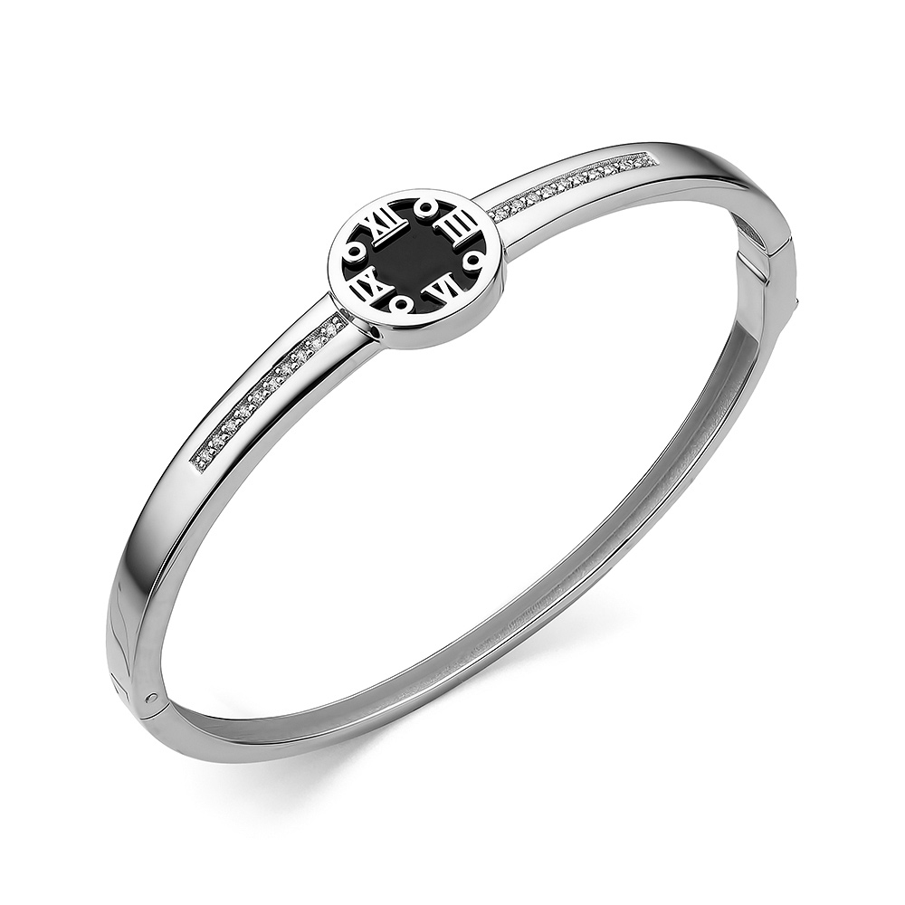 бр4728V79 Браслет обруч Ag 925