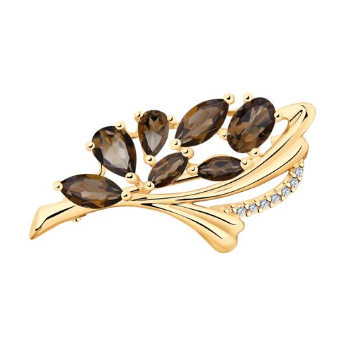 93-340-00528-1 Брошь Ag 925