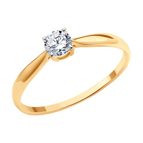 019415 Кольцо Au 585