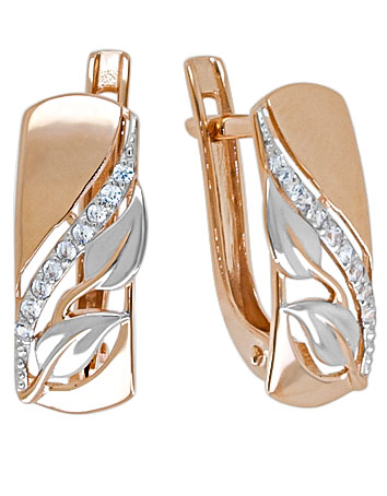 2-4178-001 Серьги Au 585