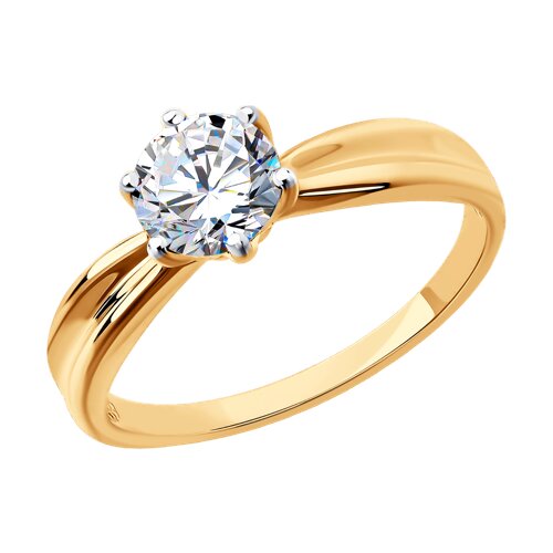 019029 Кольцо Au 585