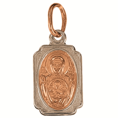 320273 Подвеска Икона Au 585