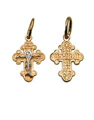 4-0333-000 Крест Au 585