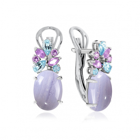 2340390886-84 Серьги Ag 925