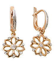 2-0765-011 Серьги Au 585