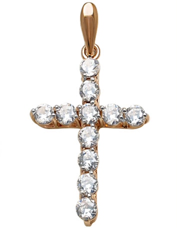 3-1630-001 Крест Au 585