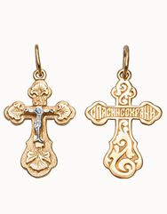 4-0823-000 Крест Au 585