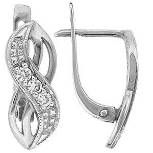 02-040 Серьги Ag 925