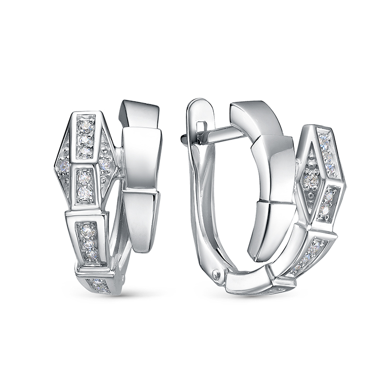 с1206889 Серьги Ag 925