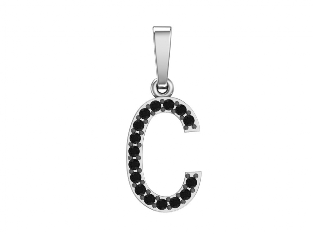 0400533-00205 Подвеска буква Ag 925