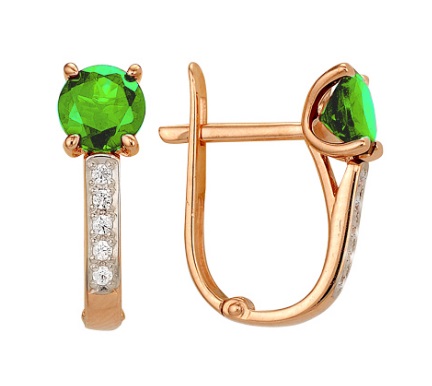 23095900-Хл Серьги Au 585