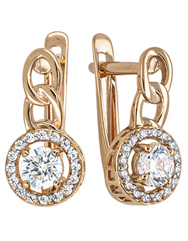 2-3560-001 Серьги Au 585